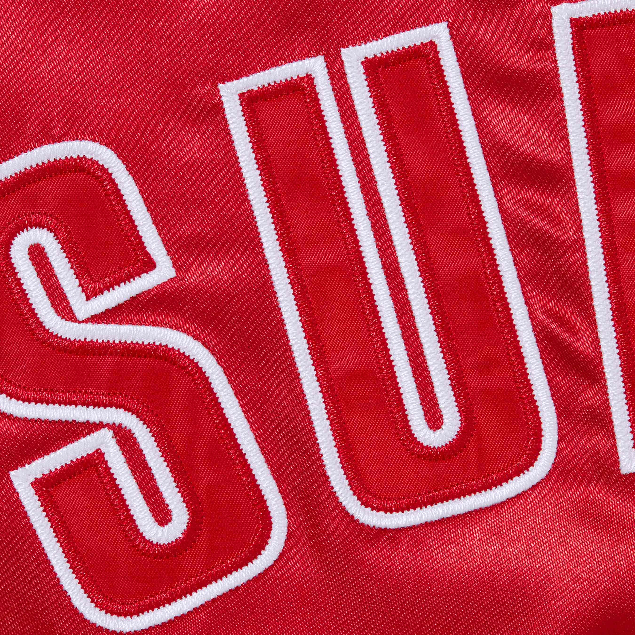 Supreme®/Champion® Satin Varsity Jacket view 10